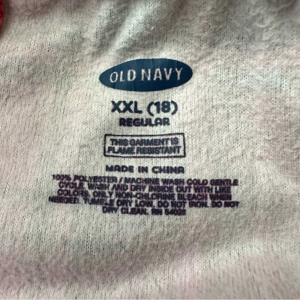 Old Navy Boys Plaid Christmas Pajama Pants Size XXL